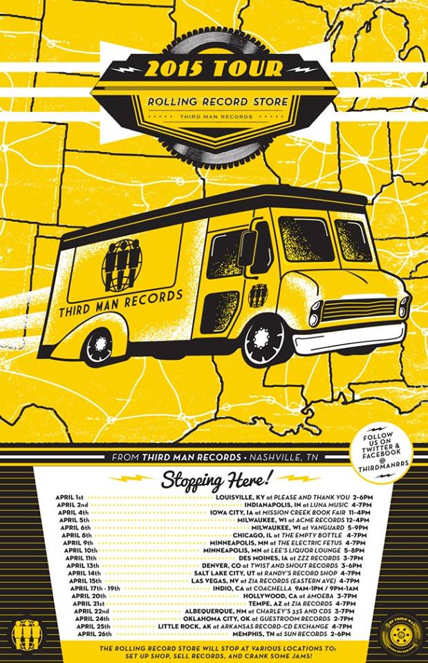 third man rolling record store